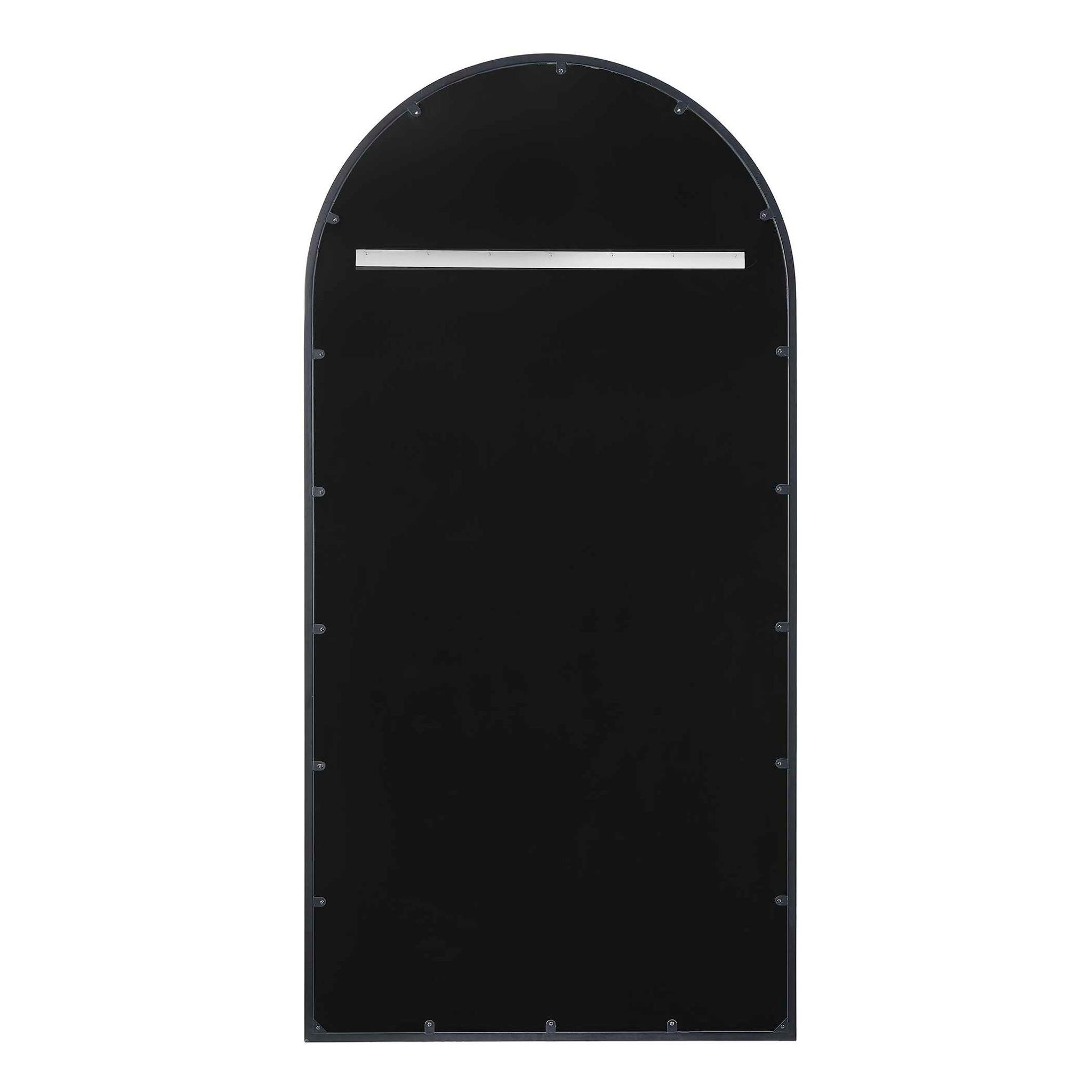 Marlowe - Antique Arch Mirror - Black