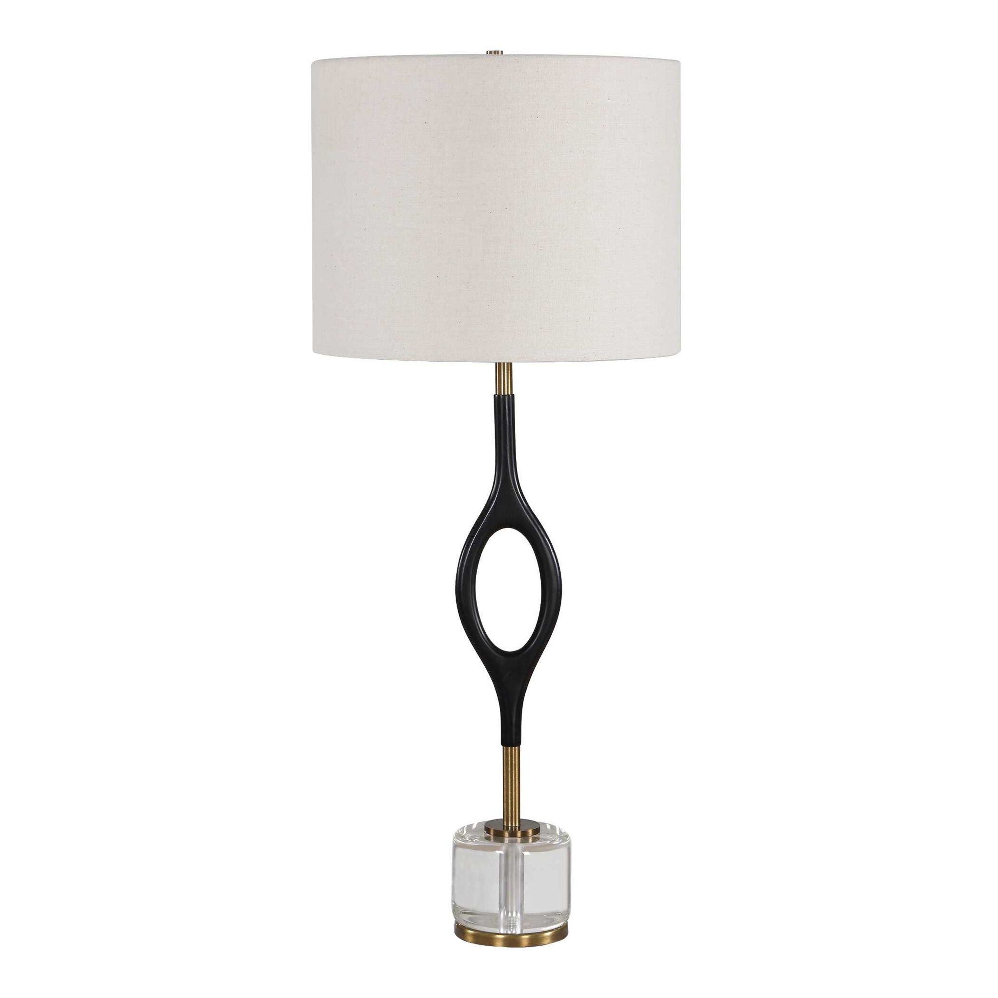 Maryam - Cordless Led Buffet Lamp - Black / Bronze