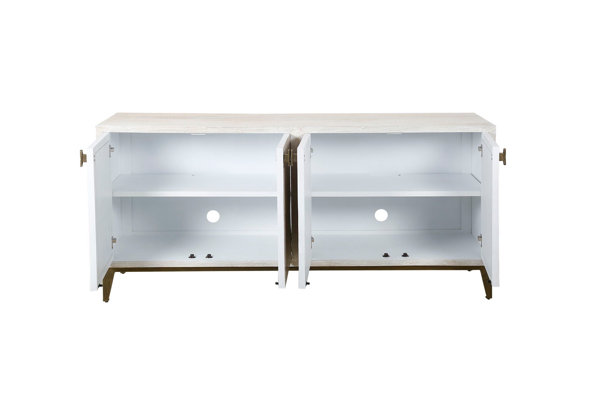 Astrid - Server - White Wash / Bone