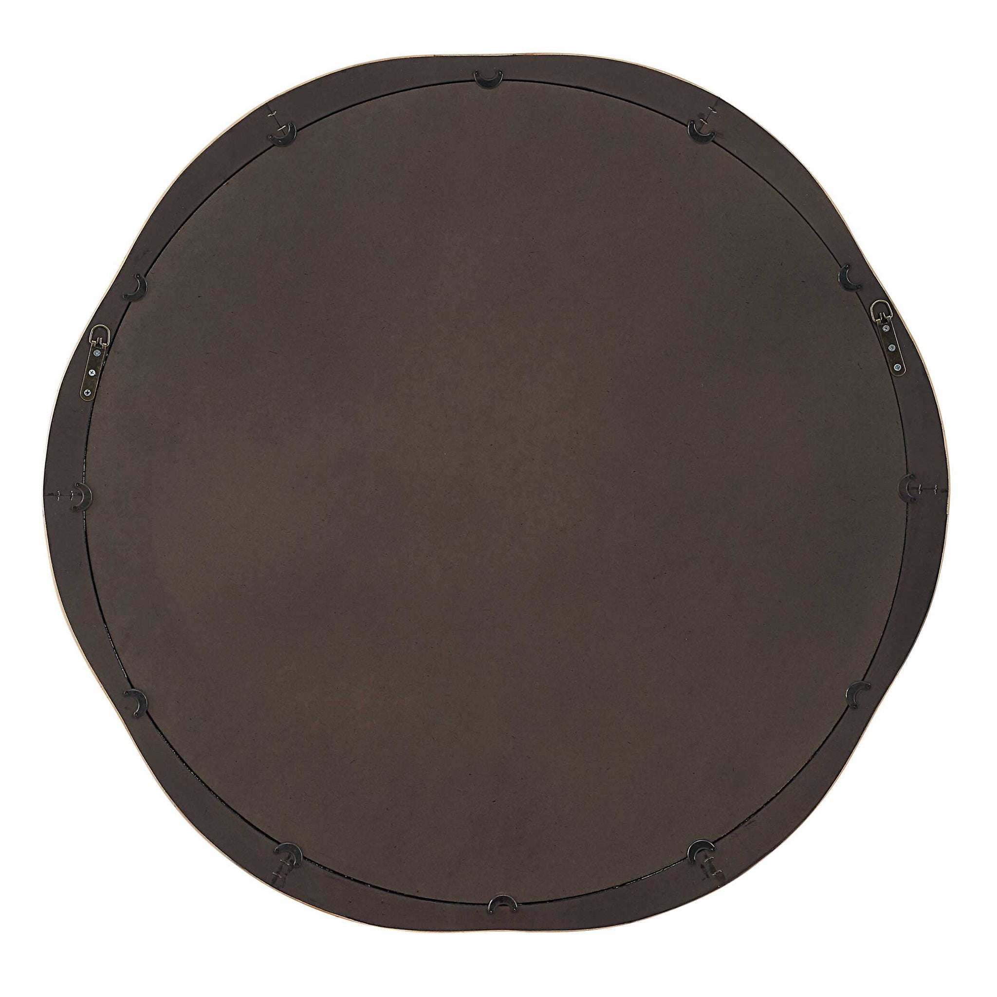 Salina - Round Bamboo Mirror