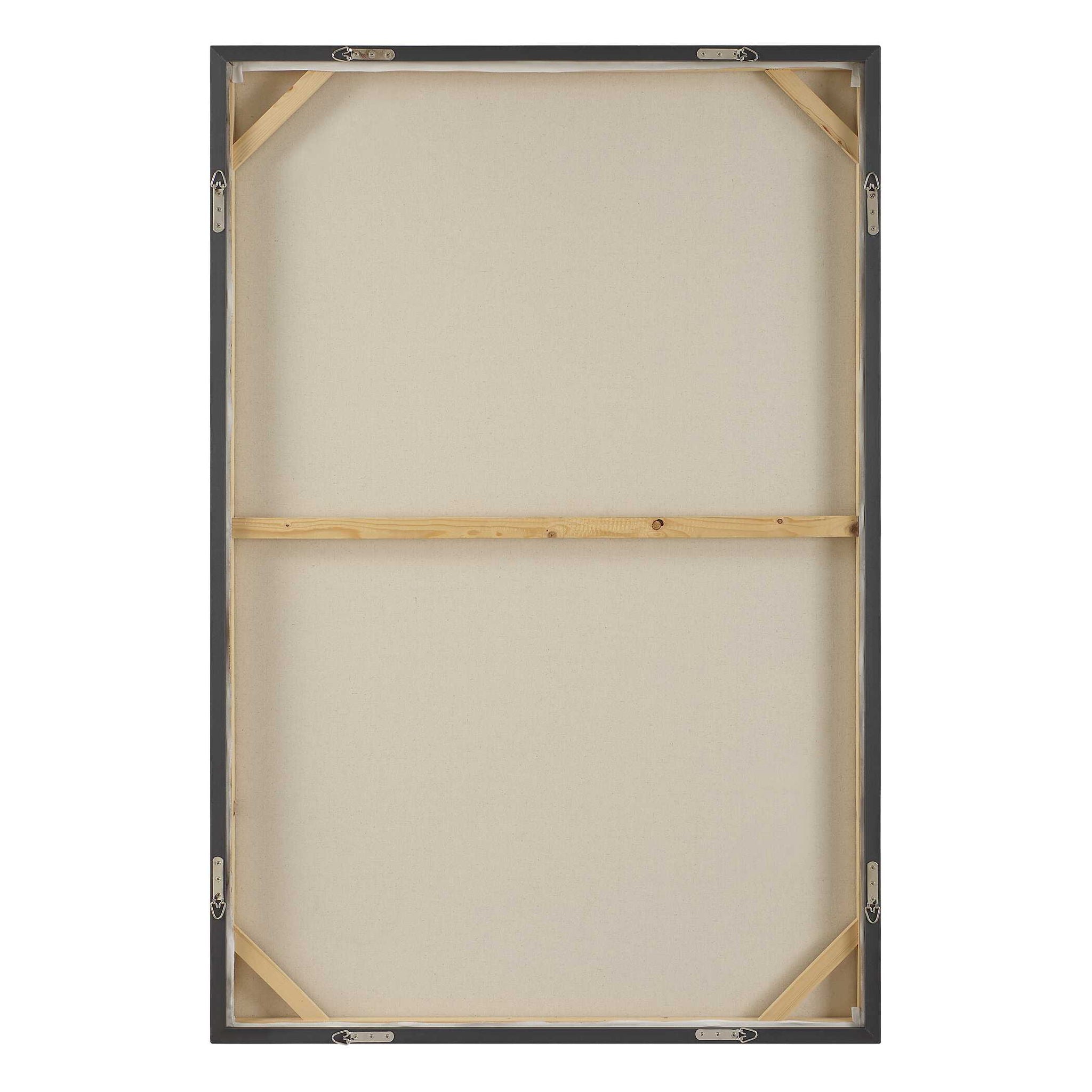Folding - Time Framed Abstract Art - Black / Brown / Gray / White