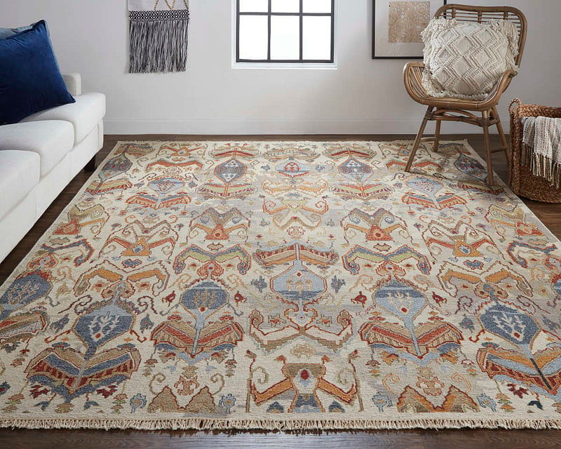 LEYLAN Collection - 0563F Ivory/Multi