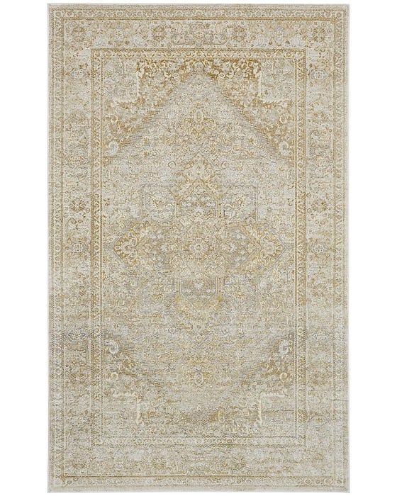 AURA Collection - 3734F Brown/Gold