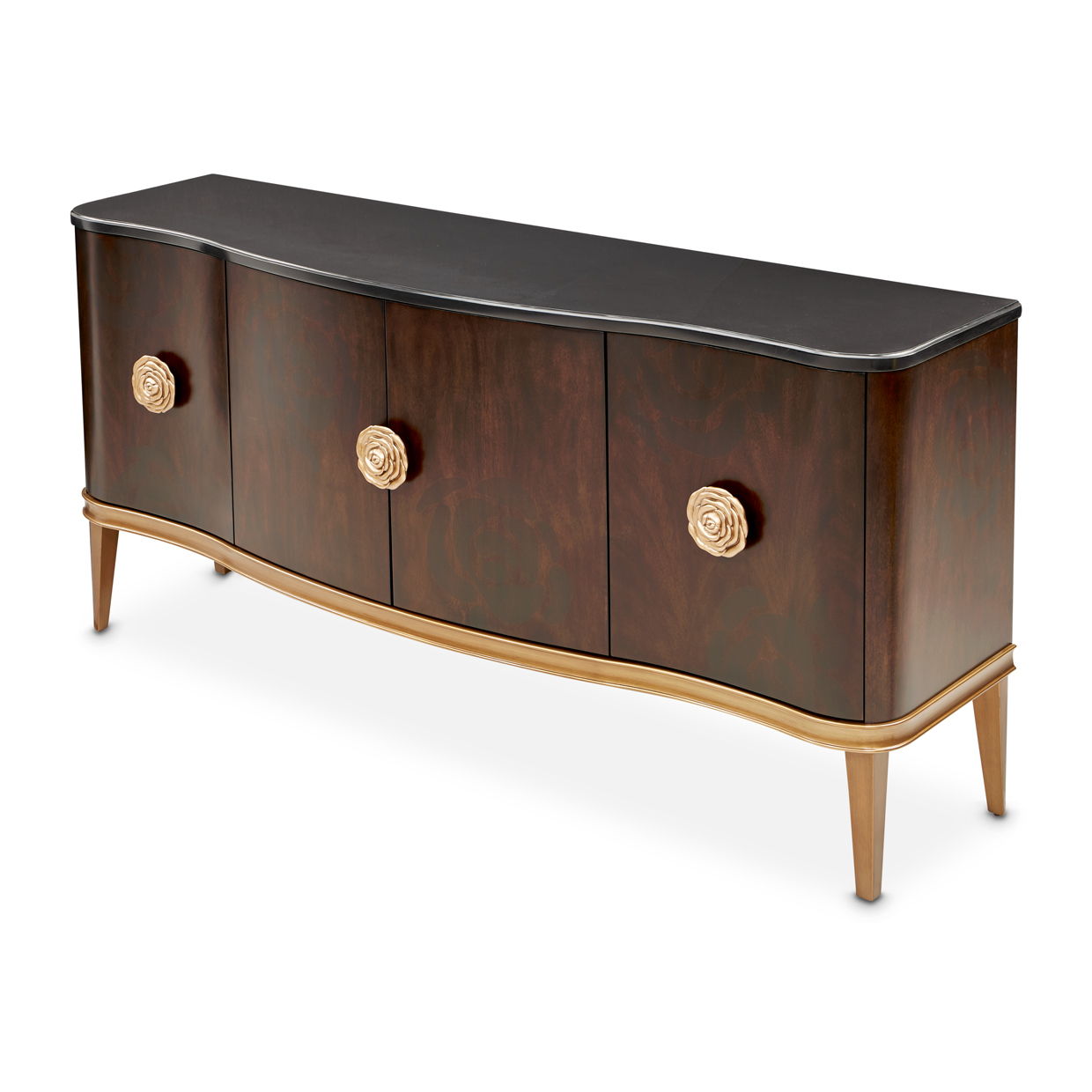 Camellia Field - Wood Sideboard