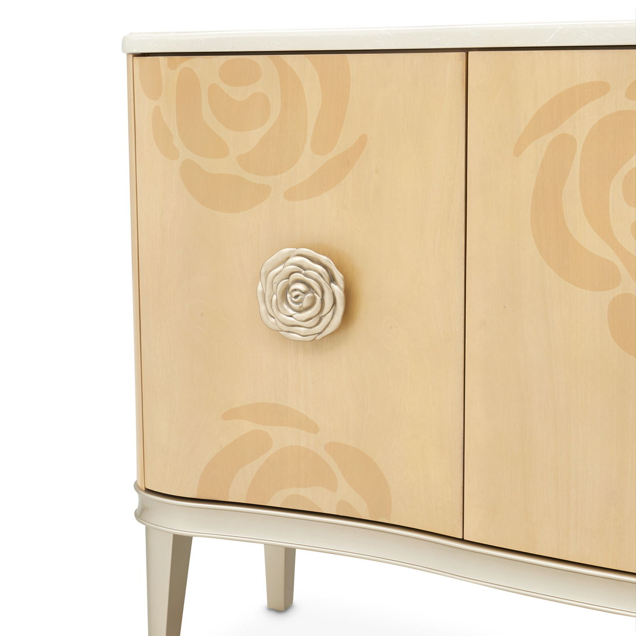 Camellia Field - Wood Sideboard