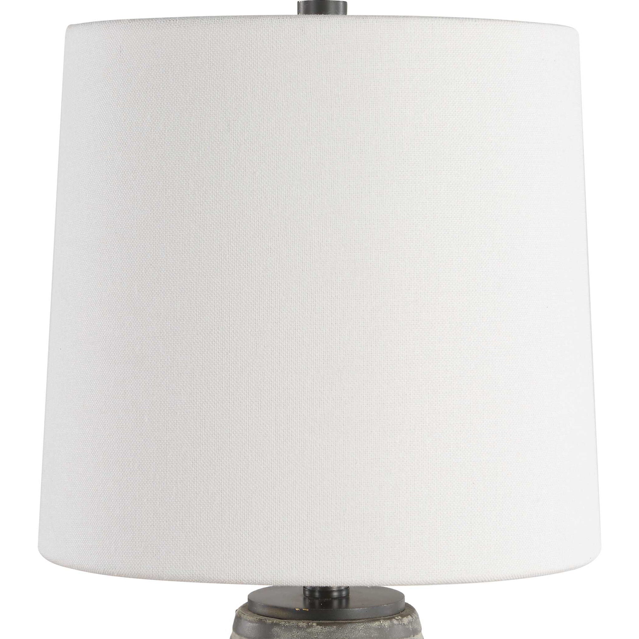 Wester - Ceramic Table Lamp - Brown,Gray