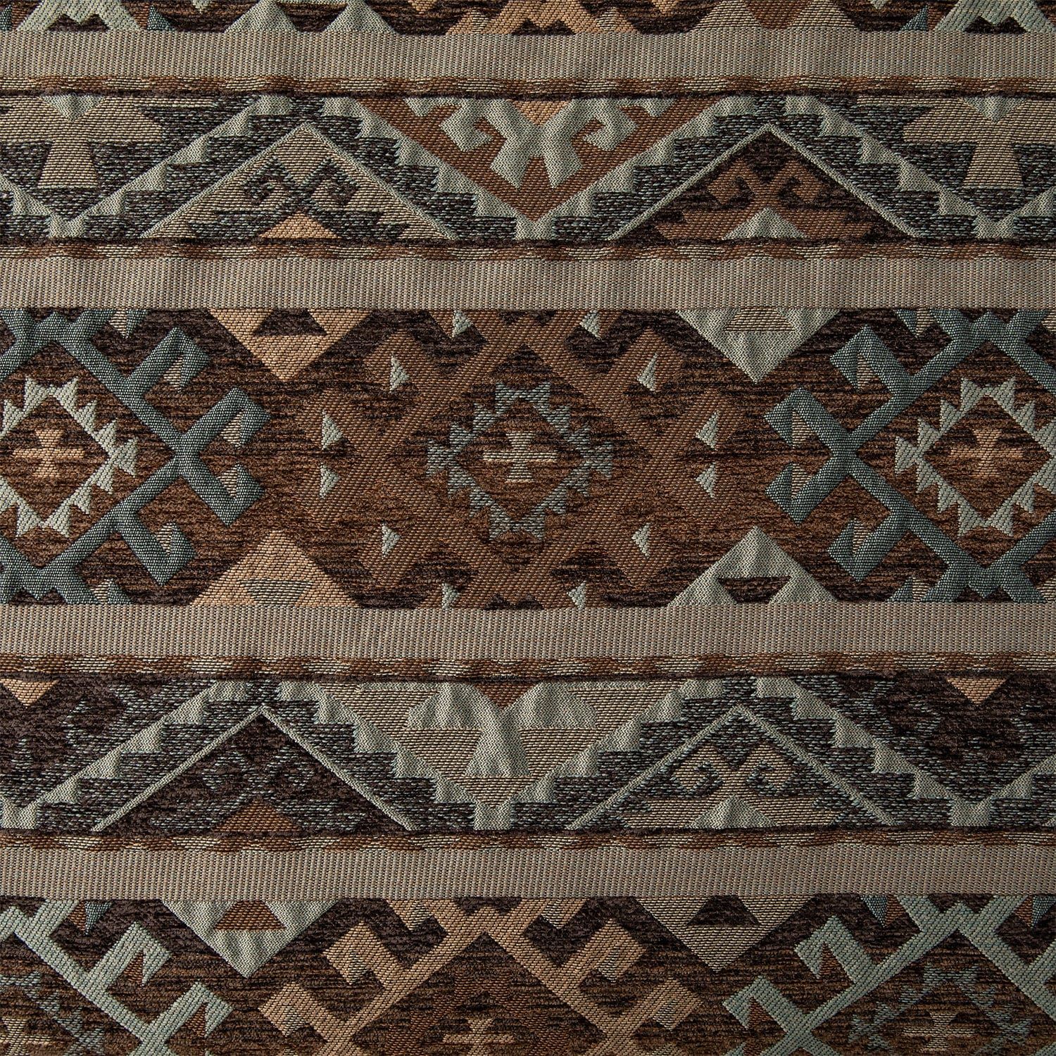 Rio Grande - King Duvet Cover Set (Set of 7) - Brown