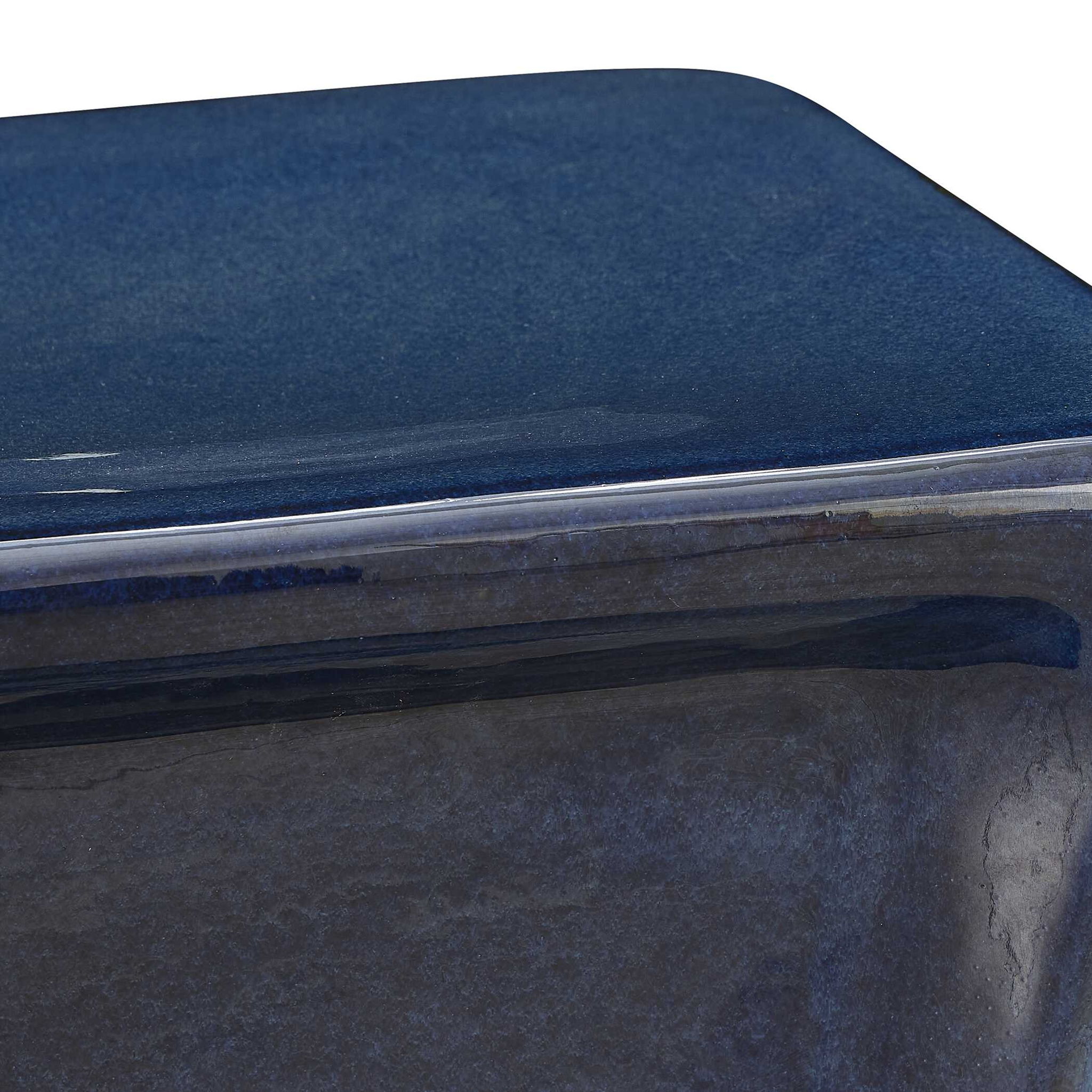 Kaz - Garden Stool - Deep Blue
