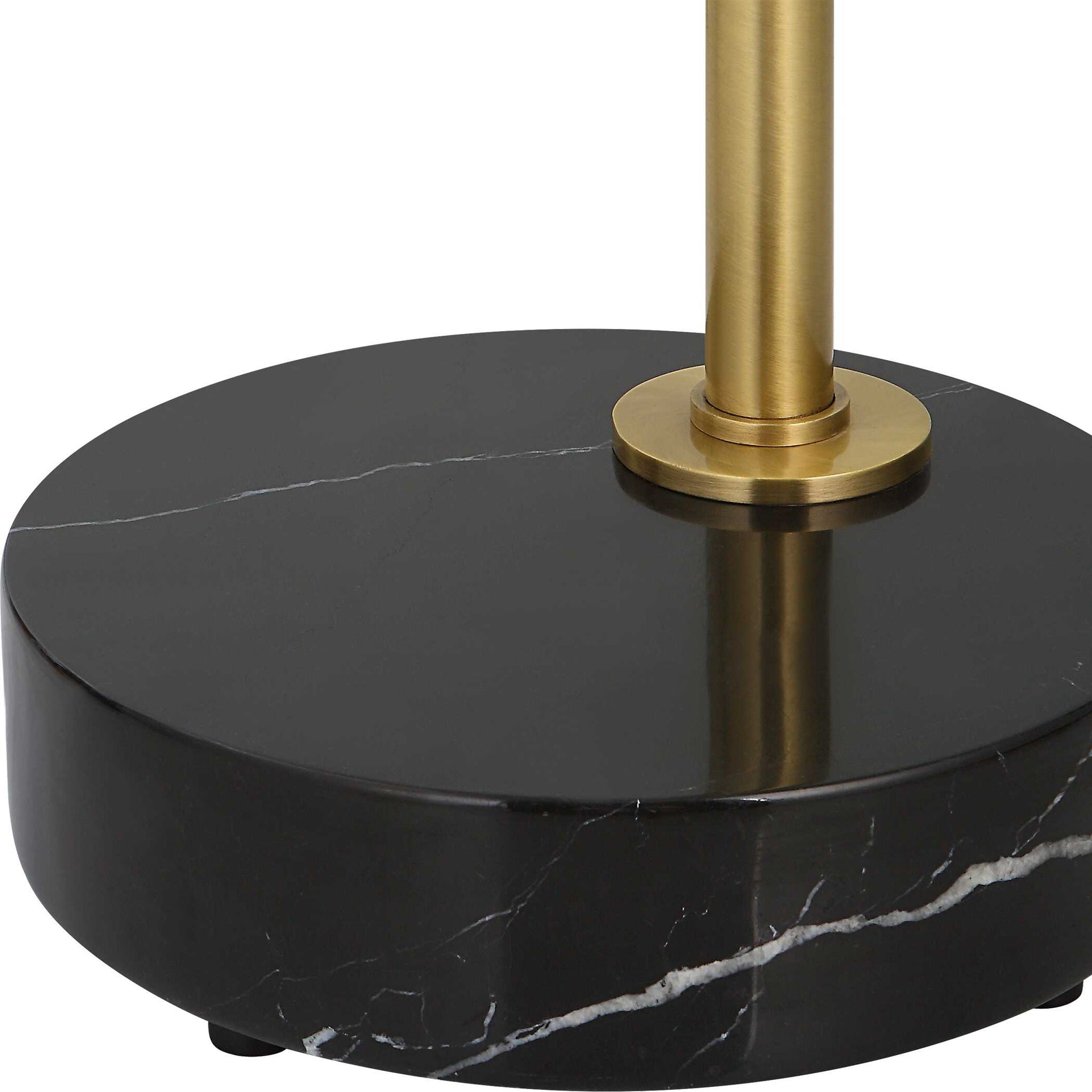 Huxford - Brass Arch Floor Lamp