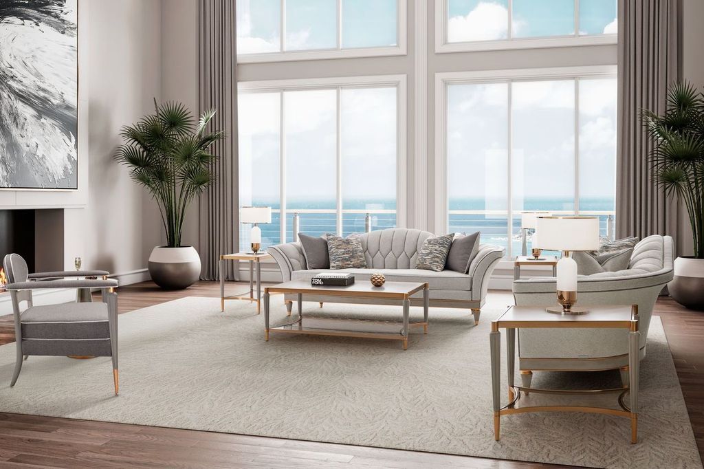 St. Charles - Accent Chair - Dove Gray