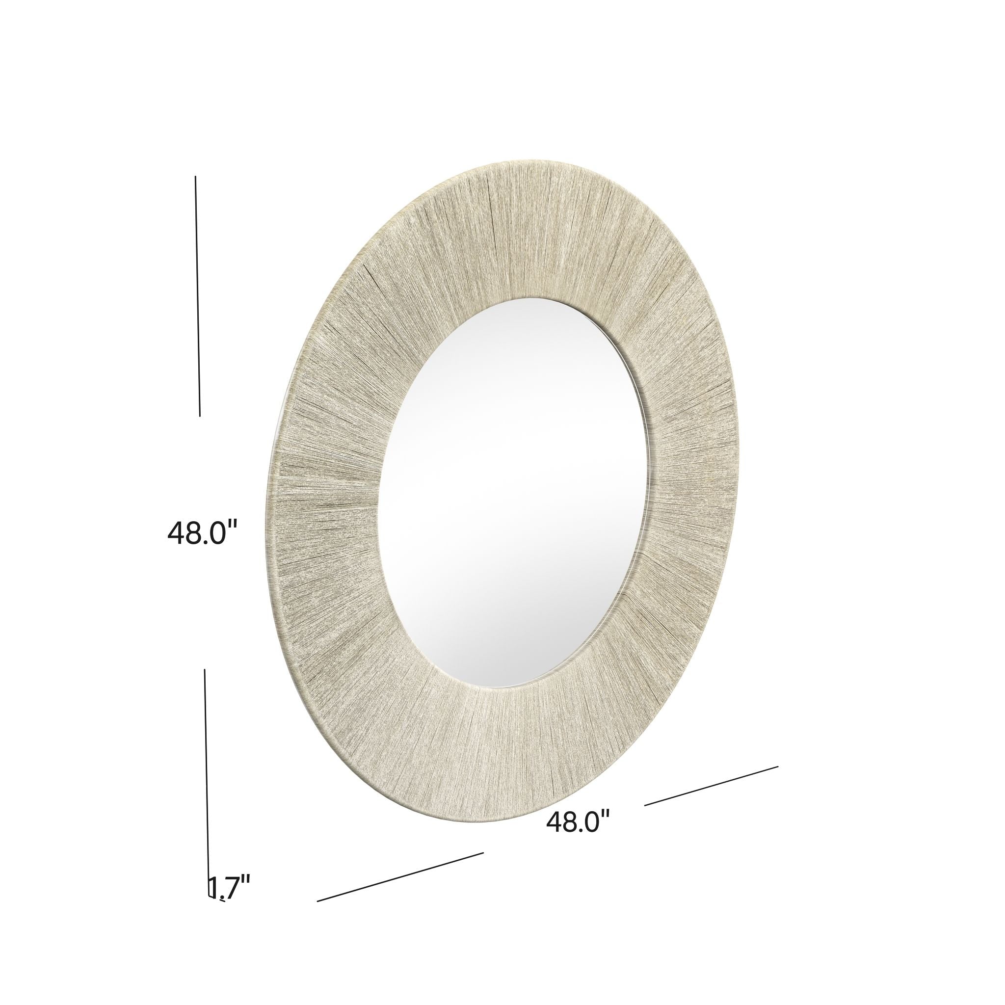 Perez - Wall Mirror - Beige