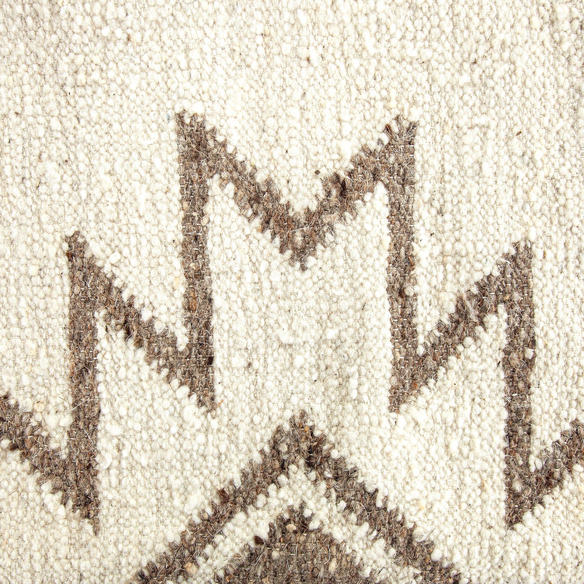 Maguey - Handwoven Oblong Pillow - Natural / Tan