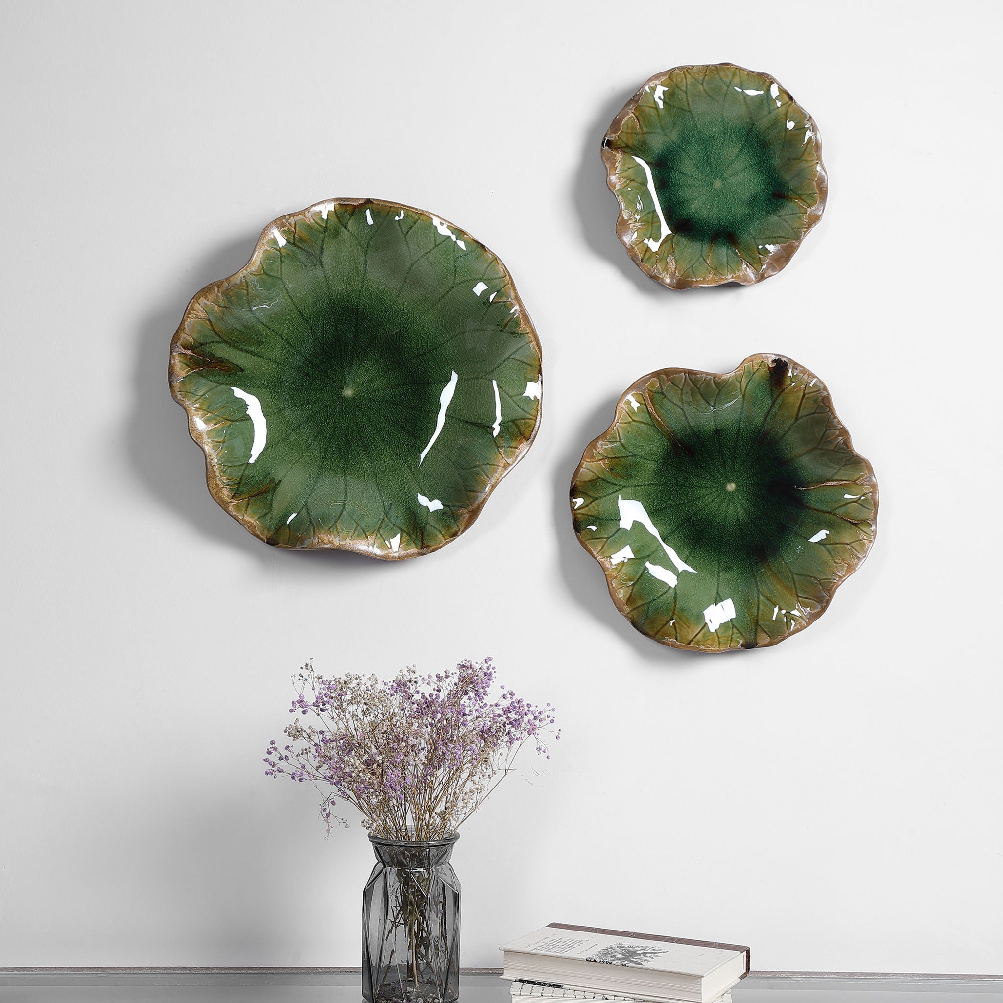 Abella - Ceramic Wall Decor (Set of 3)