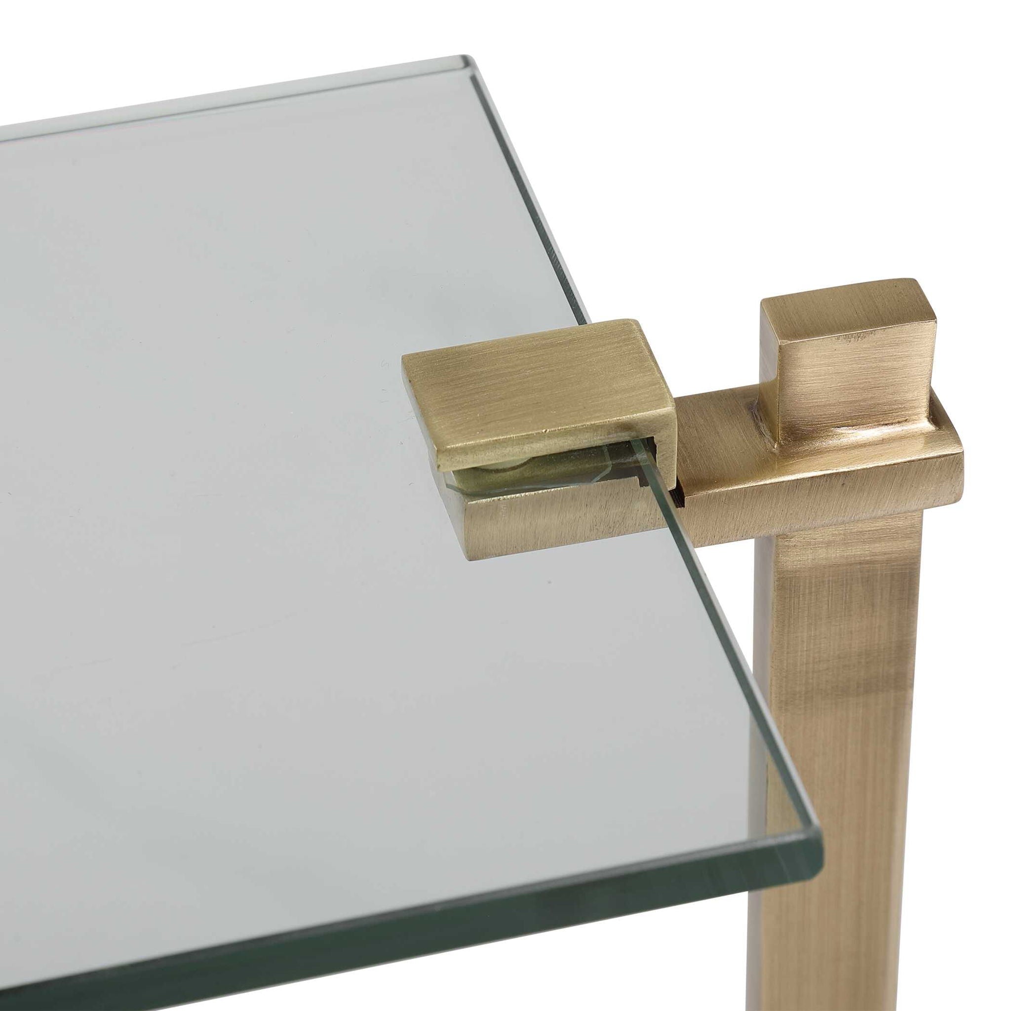 Butler - Accent Table - Brass