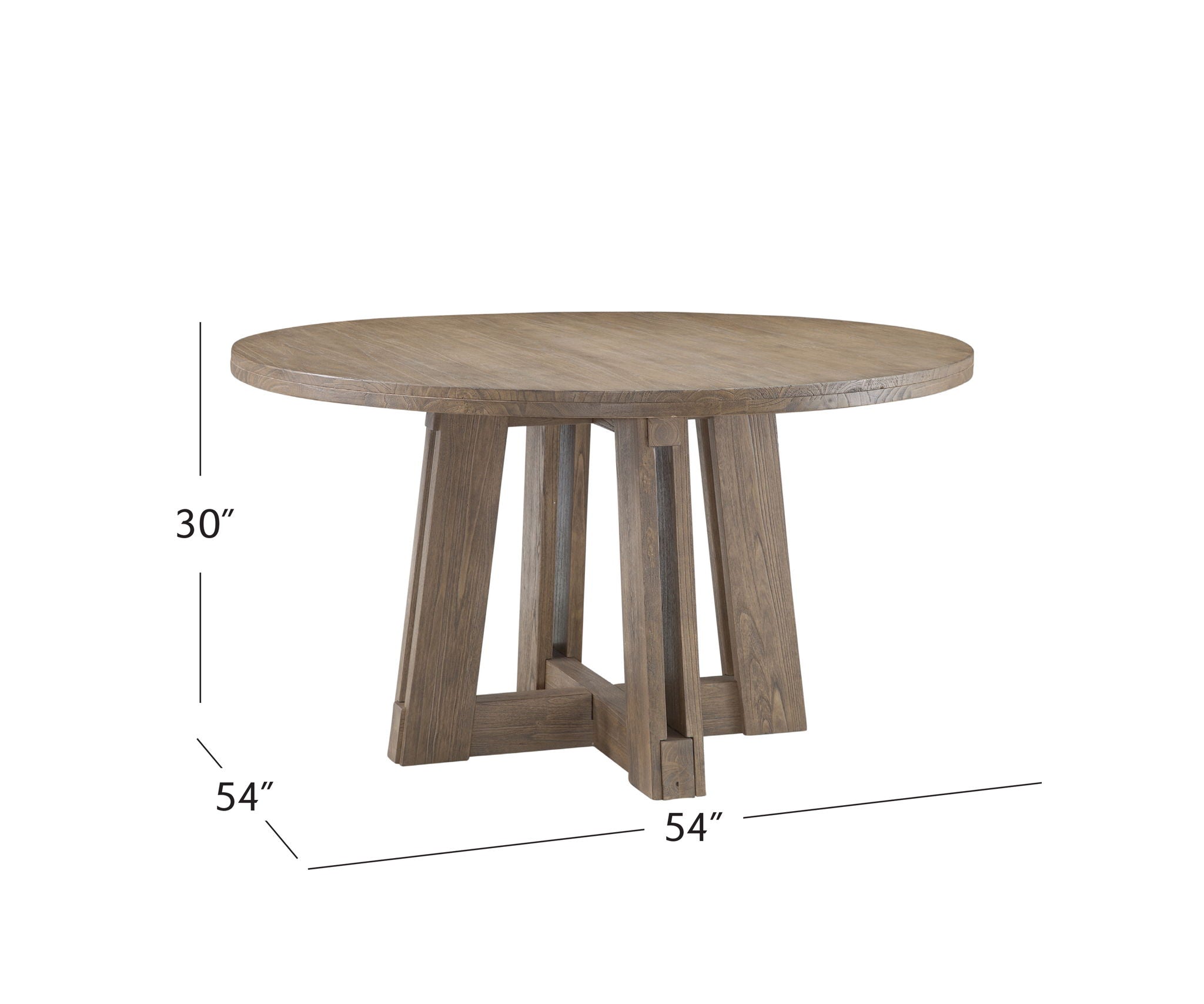 McGuire - Dining Table - Dark Brown