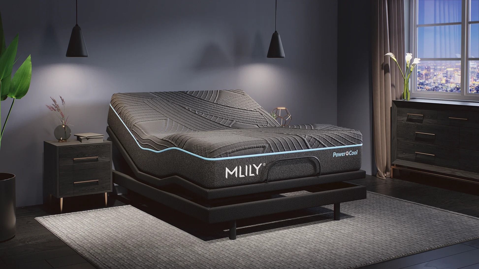 MLILY PowerCool - 1.0 Firm Hybrid Mattress
