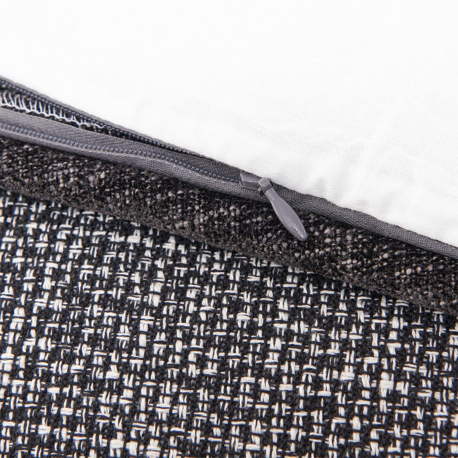 Hamilton - King Tweed Comforter Set (Set of 4) - Gray