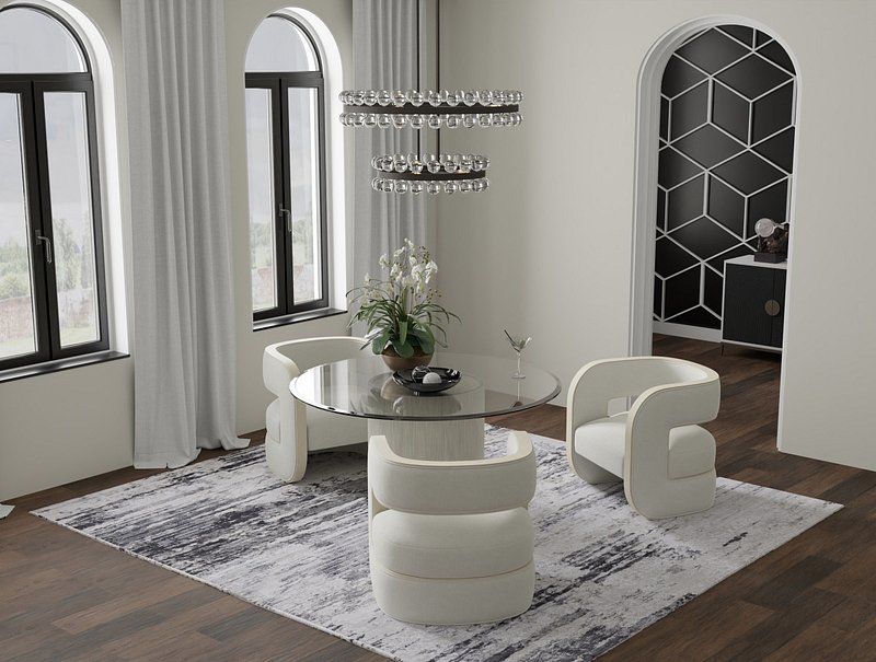 PRASAD Collection - 39N9F Ivory/Charcoal