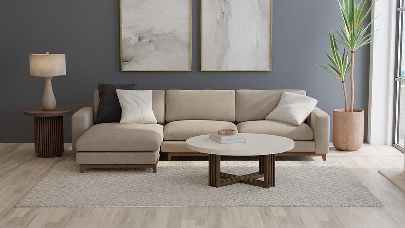 ENZO Collection - 8737F Ivory/Natural