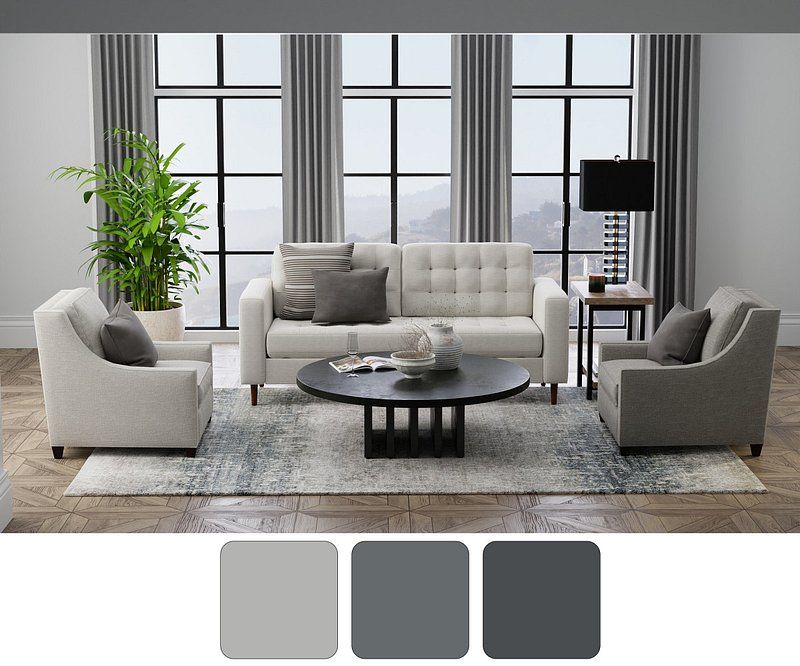 RICHMOND Collection - 39R5F Blue/Beige