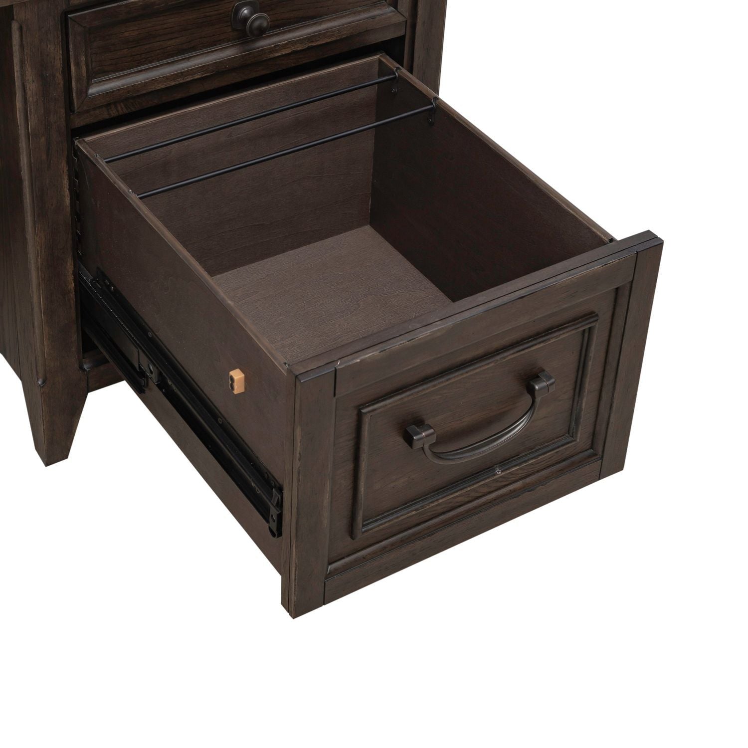Paradise Valley - Executive Desk - Saddle Brown