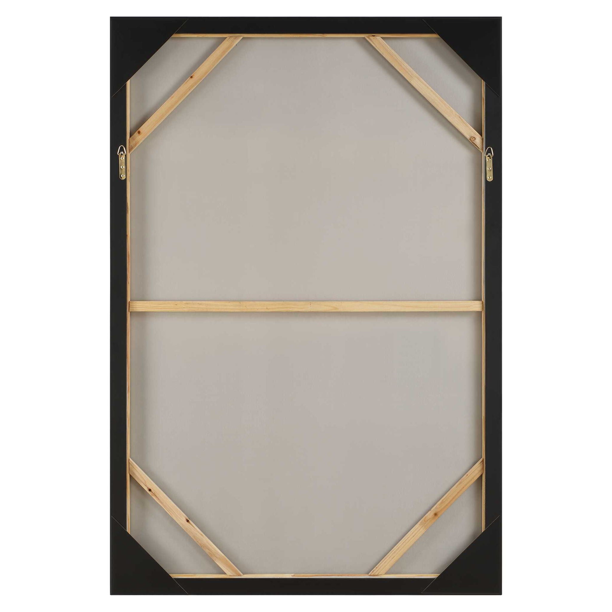 Eastside - Abstract Coastal Art - Black / Blue / Brown / Gray / Orange / Pink