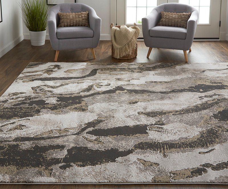 VANCOUVER Collection - 39FGF Charcoal/Beige