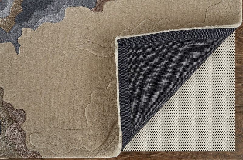 SERRANO Collection - 8855F Blue/Beige