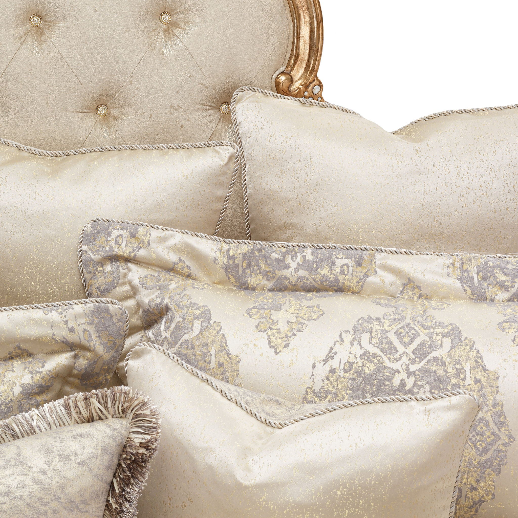Bennett - 10-Piece King Comforter Set - Champagne
