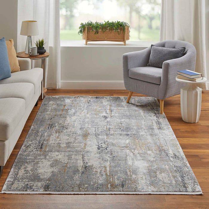 CADIZ Collection - 3887F Ivory/Gray