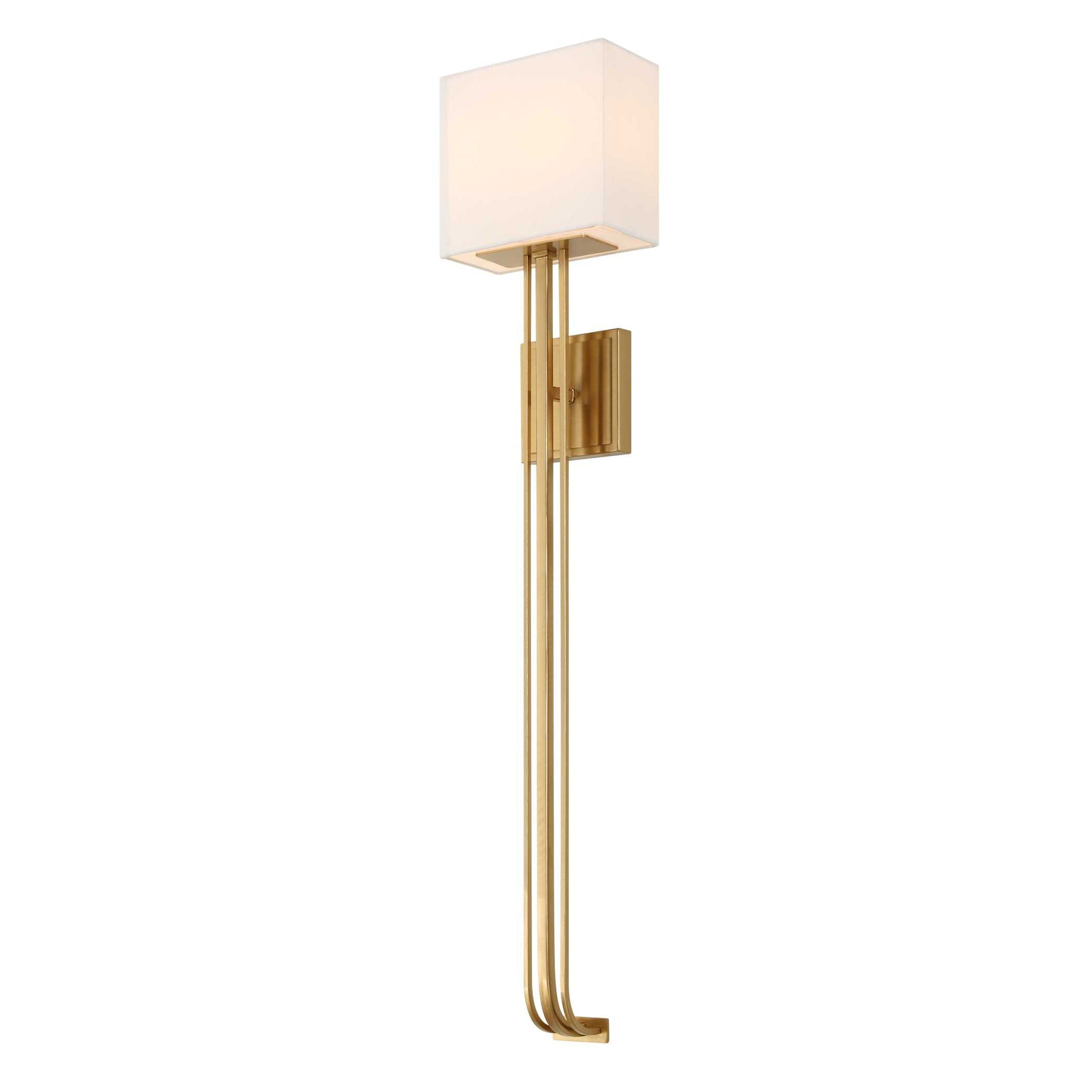 Trenton - 2 Light Brass Sconce - Gold