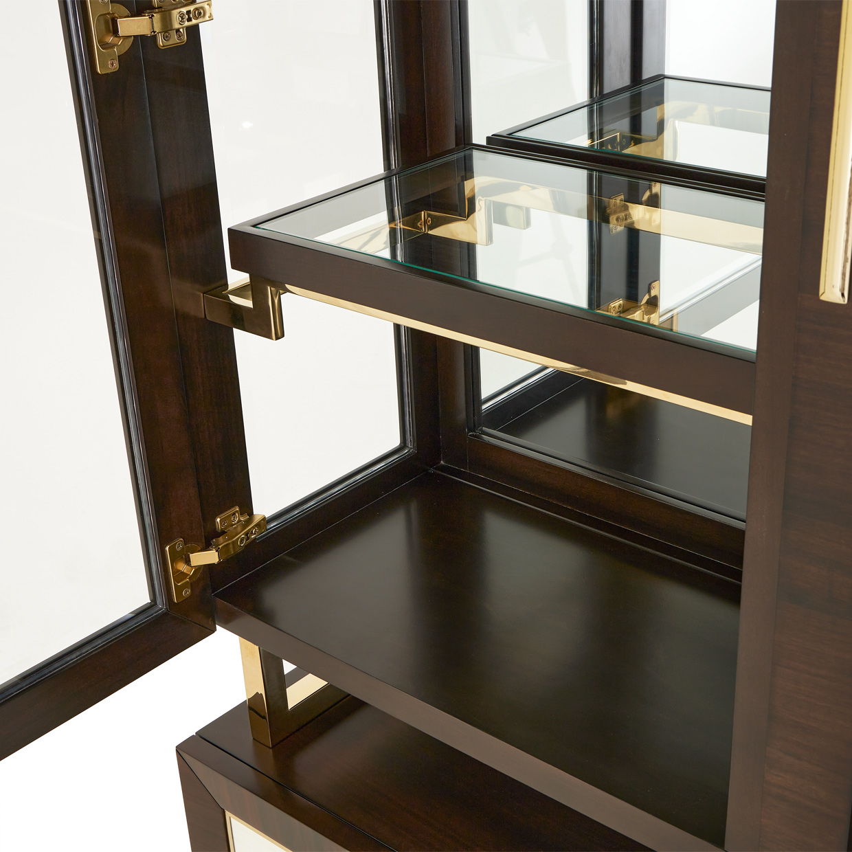 Belmont Place - China Cabinet - Espresso