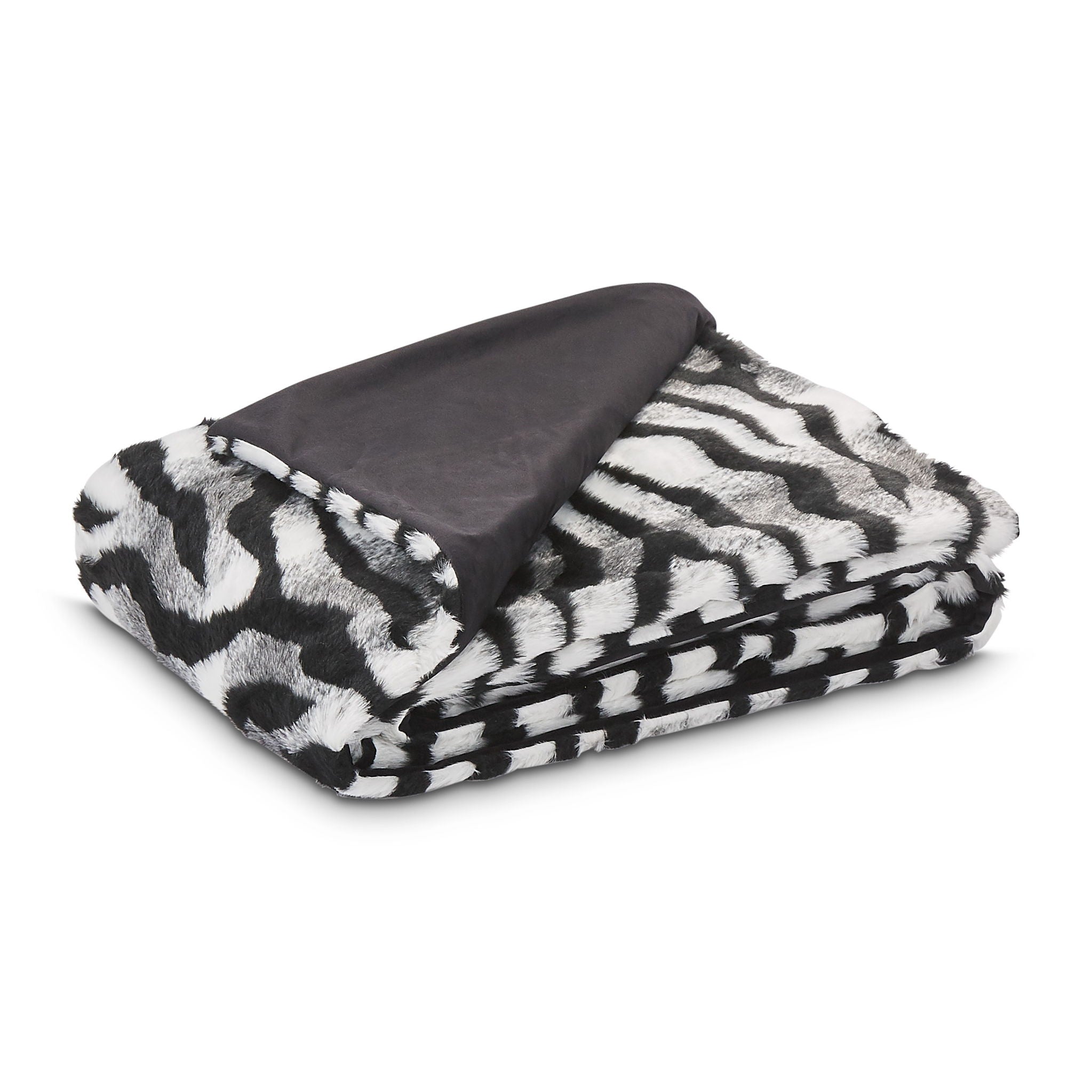 Zephyr - 56" x 72" Throw - Ebony