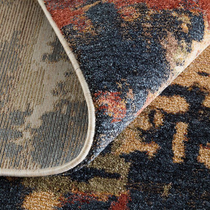 PEARSON Collection - 39SQF Dark Blue / Rust