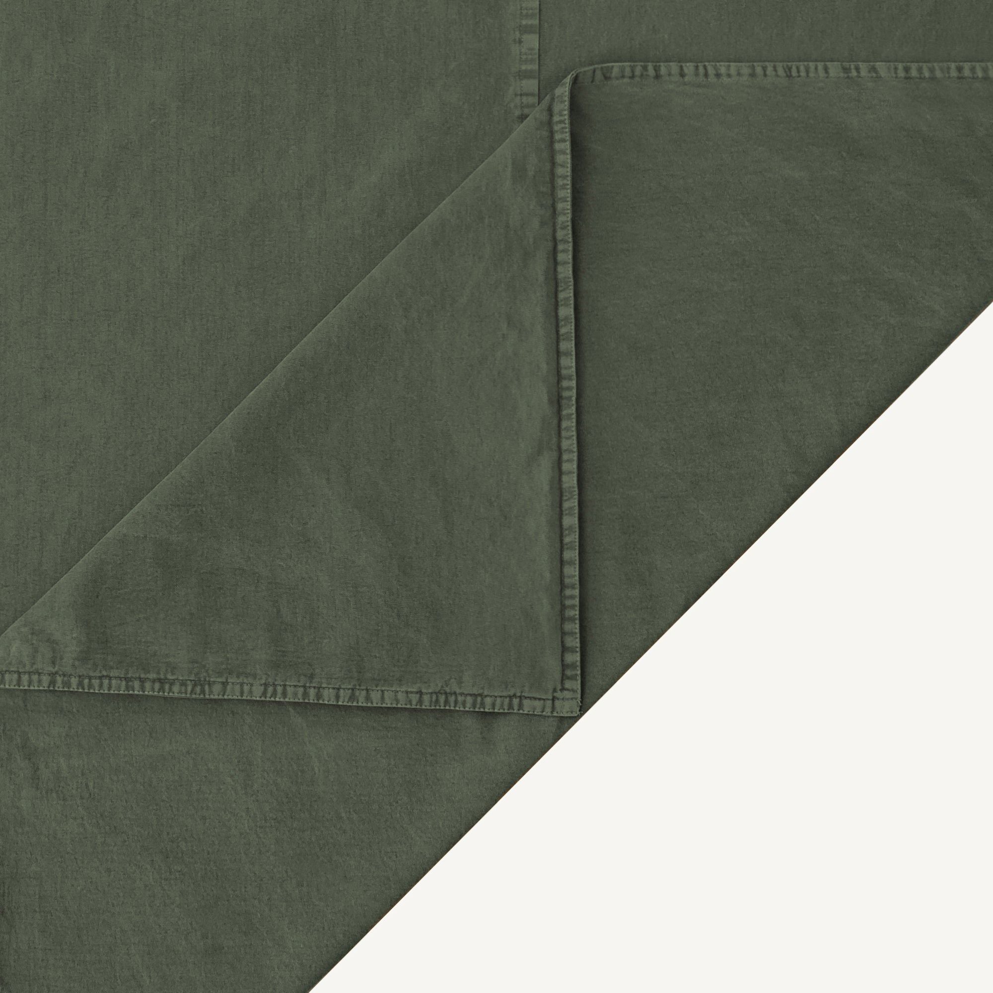 Cotton Canvas - King Stonewashed Duvet Cover Set (Set of 3) - Duffle Bag