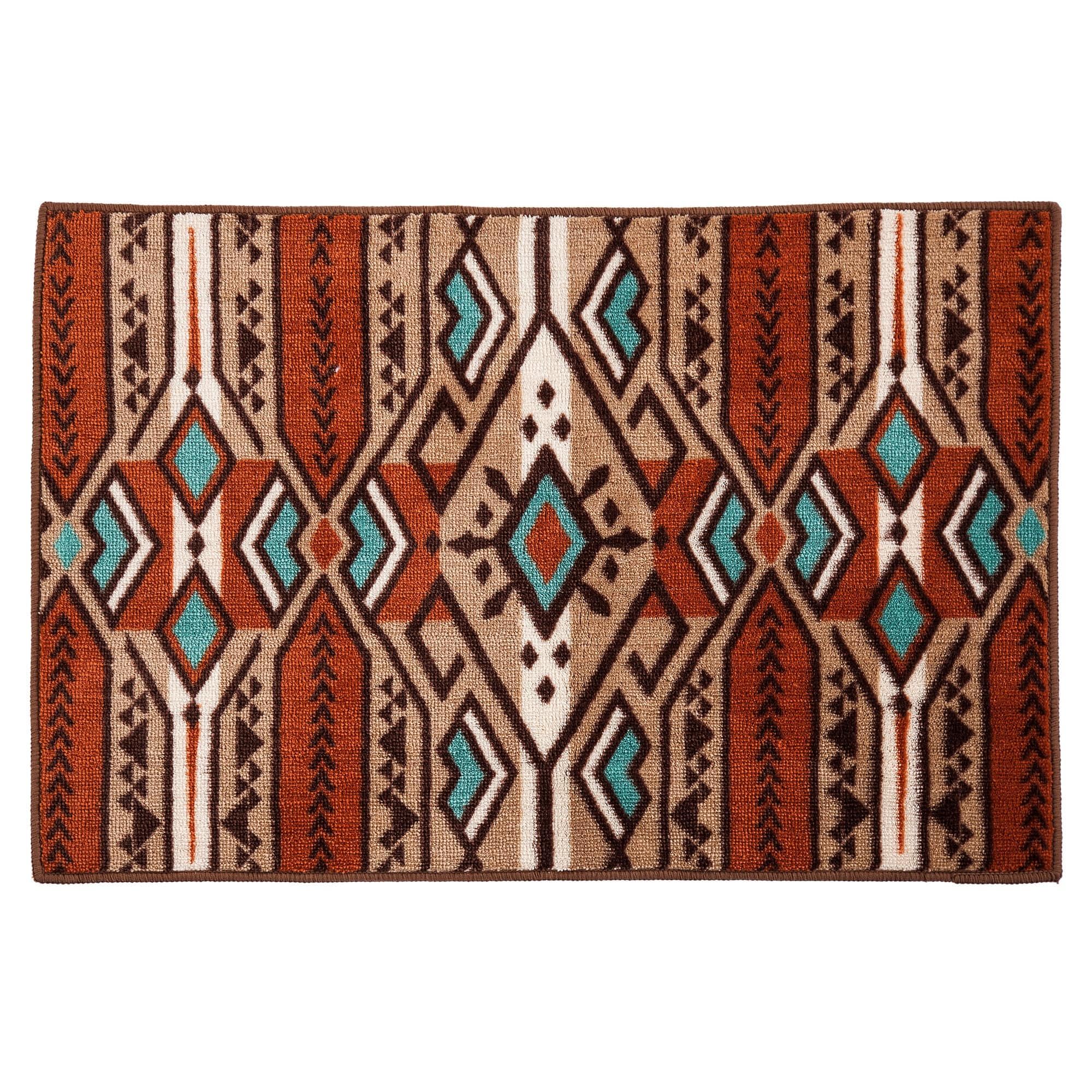 Aztec - Stripe Rug 2 Per Carton - Multi Color