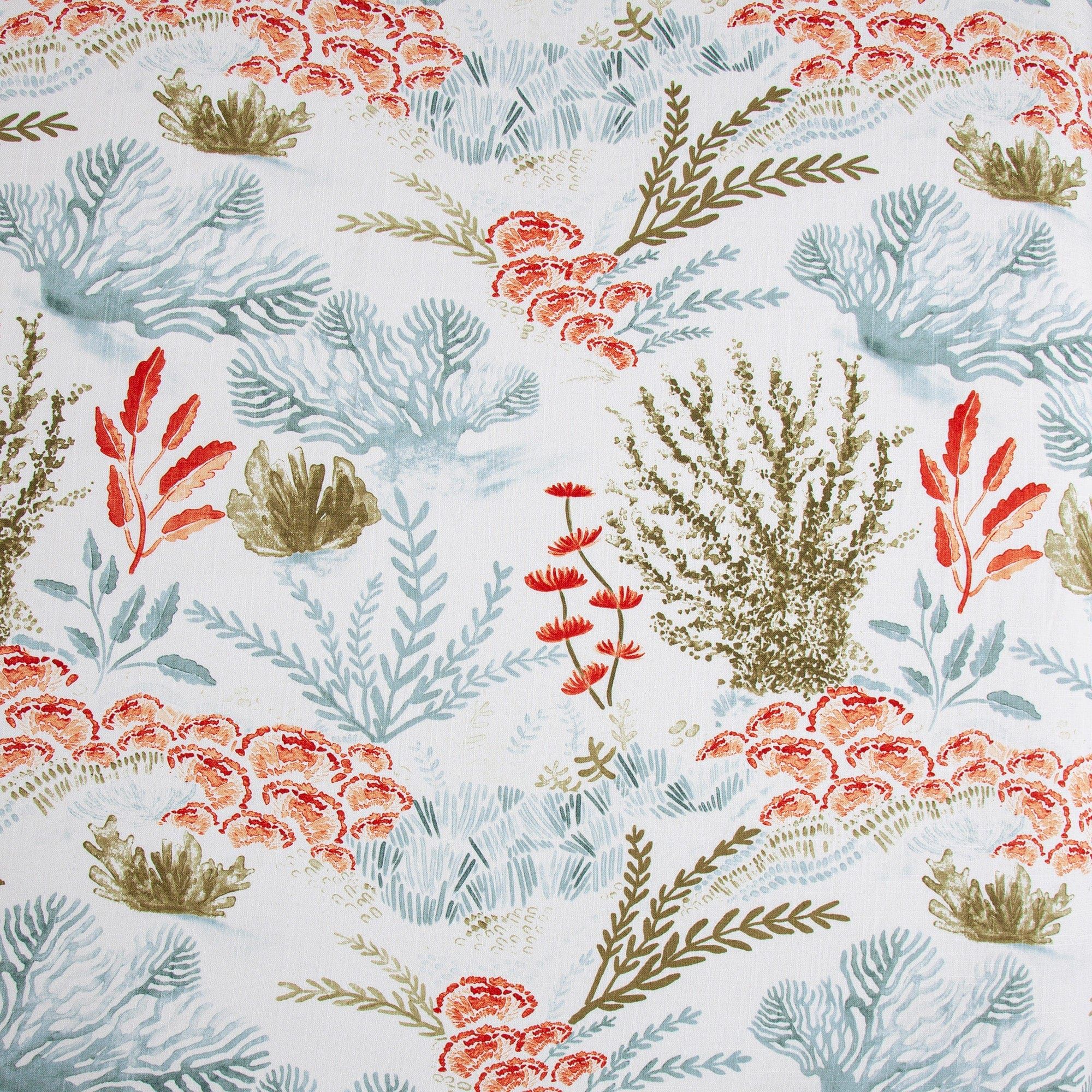 Oceania - Queen Duvet Cover Set (Set of 3) - Coral