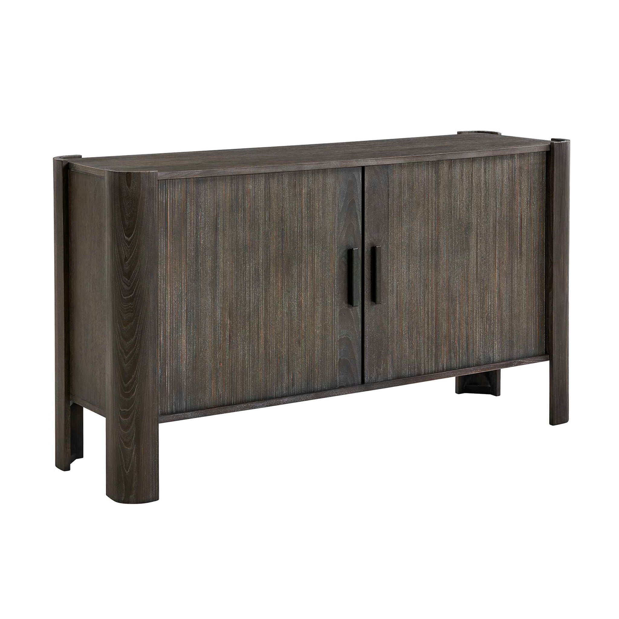 Drury - 2 Door Cabinet - Dark Gray