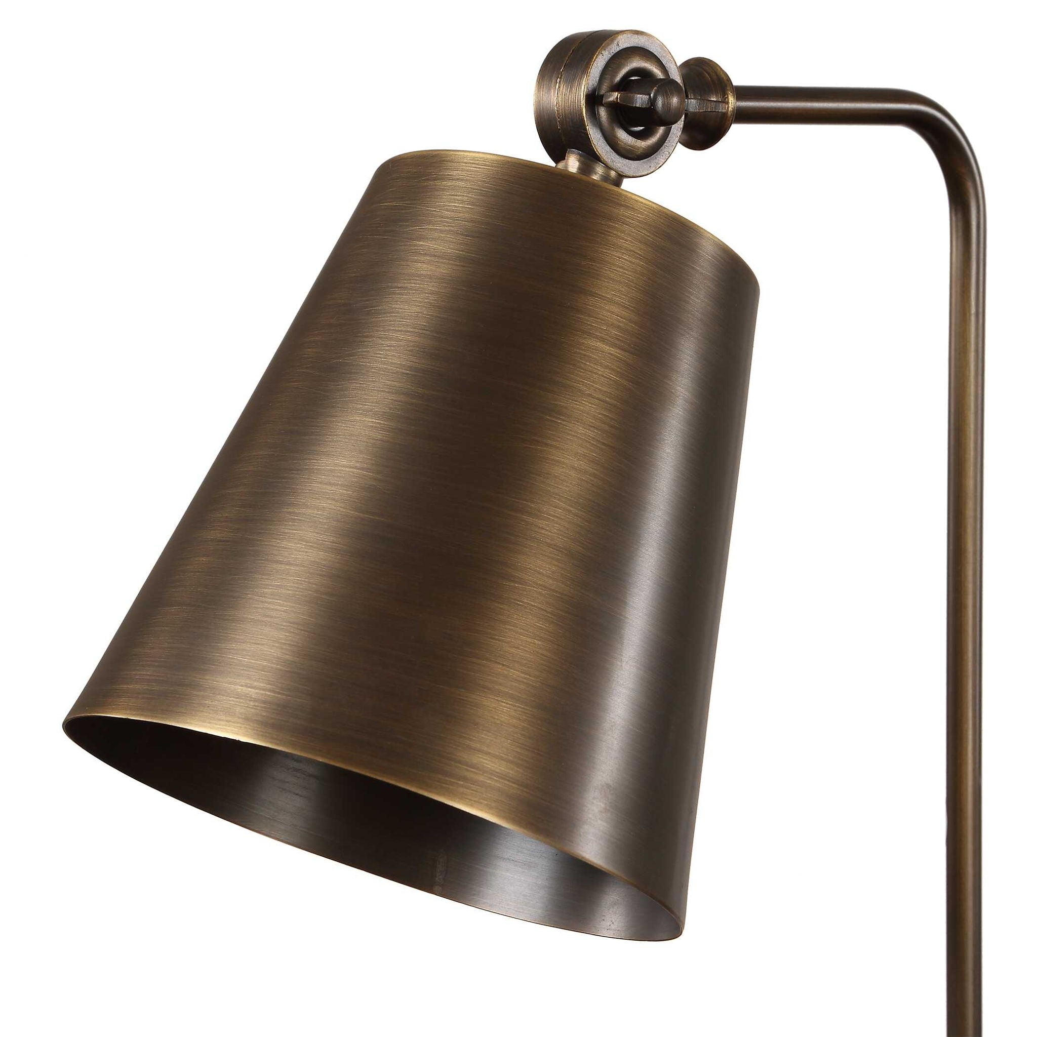 Hutchinson - Desk Lamp - Black / Bronze