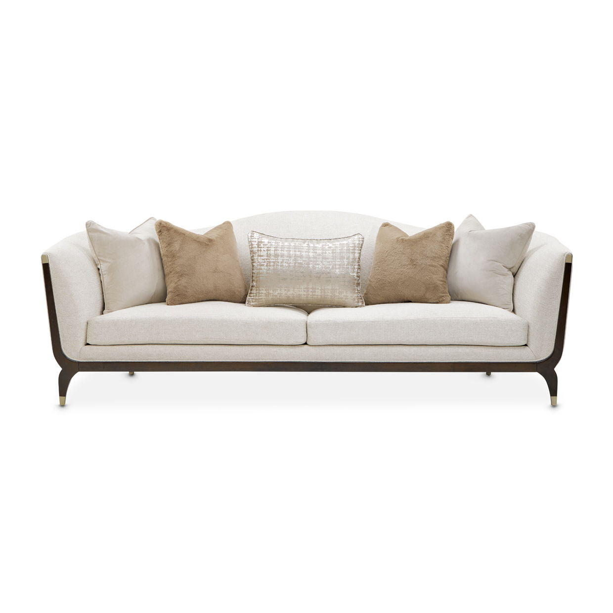 Paris Chic - Sofa - Cremini / Espresso