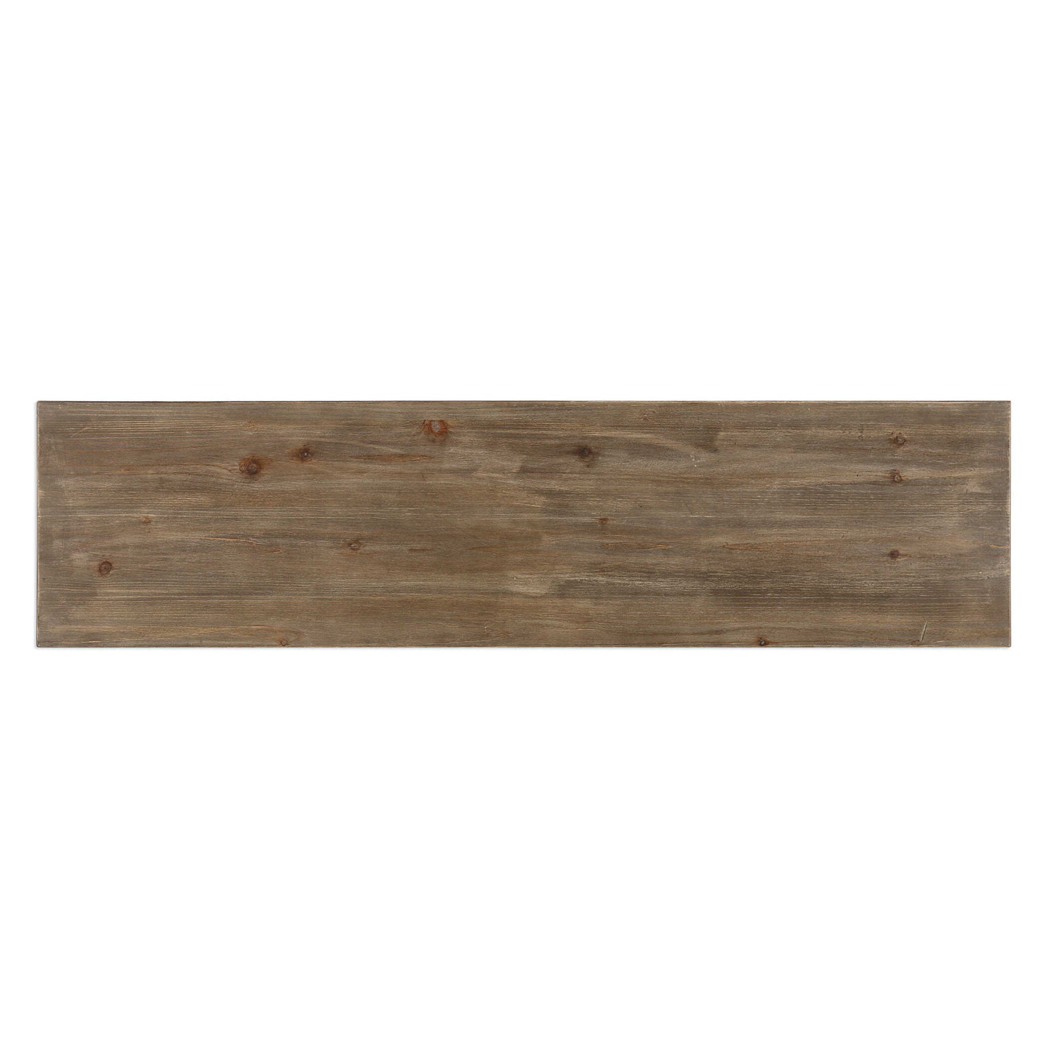 Layton - Geometric Console Cabinet - Light Brown