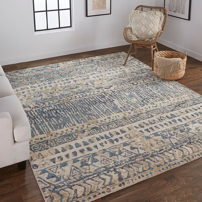PALOMAR Collection - 6591F Blue/Beige