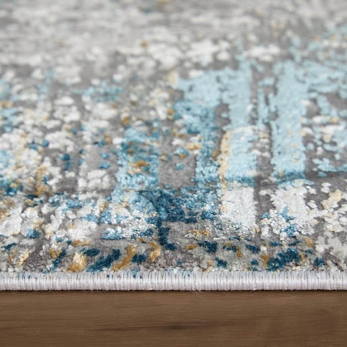 CADIZ Collection - 3889F Ivory/Blue