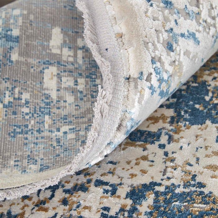 CADIZ Collection - 3891F Blue/Ivory
