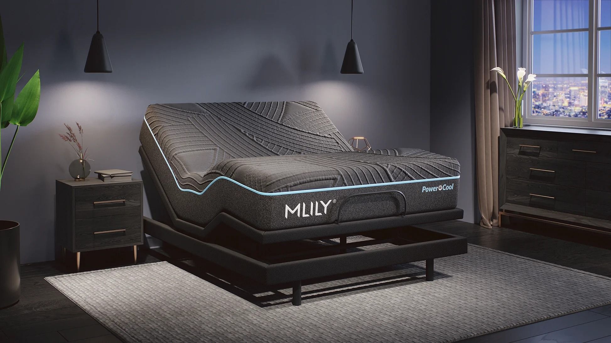 MLILY PowerCool - 1.0 Firm Hybrid Mattress