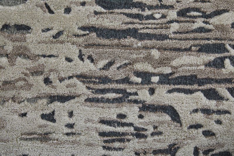 ZARAH Collection - 8917F Beige/Gray