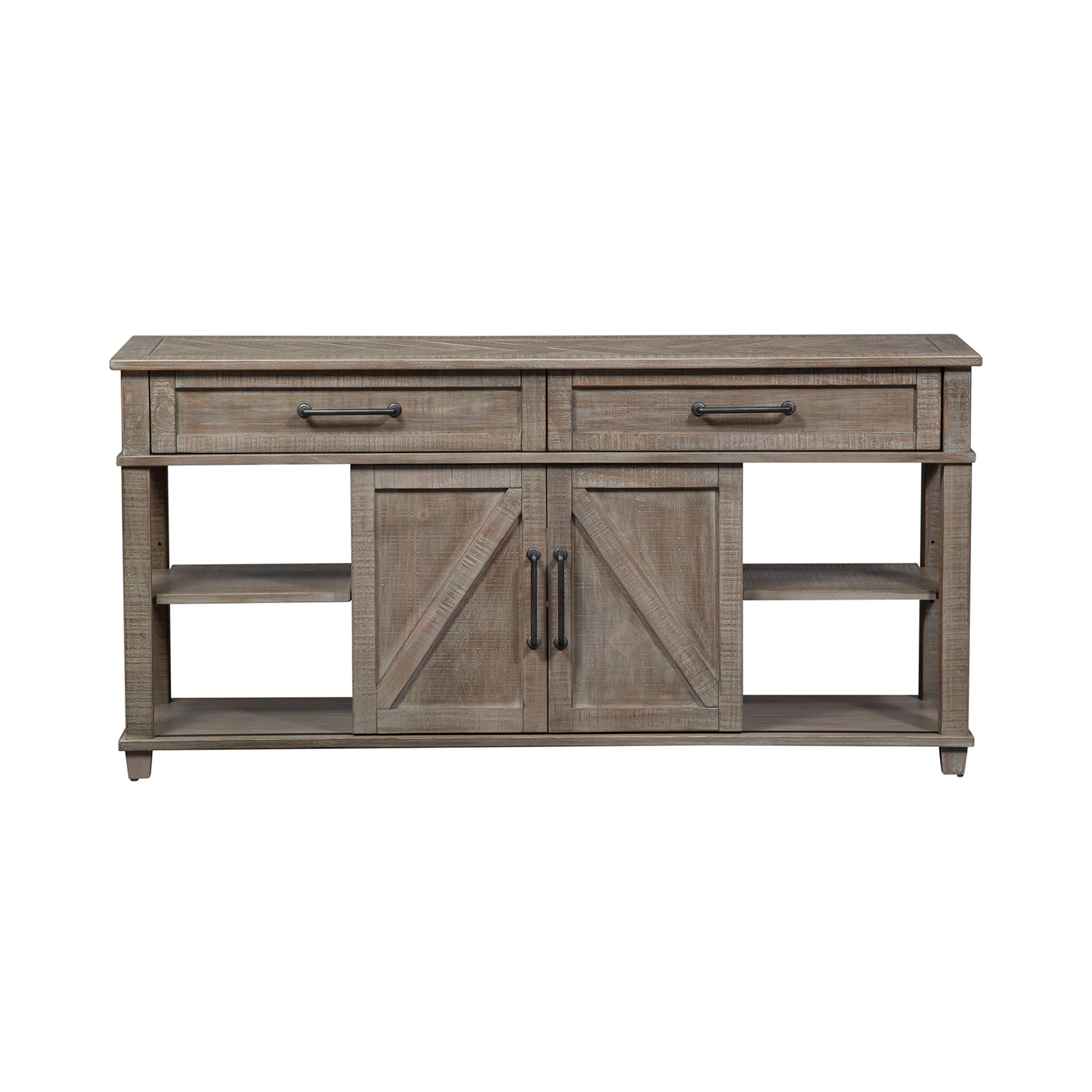 Parkland Falls - Sofa Table - Weathered Taupe