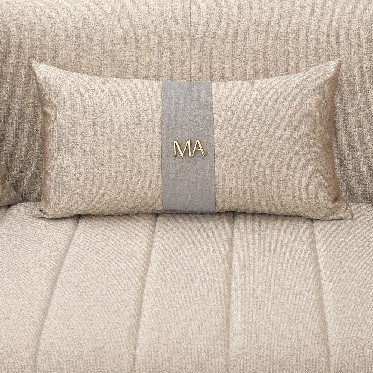 Lisbon - Sofa - Opal / Gold