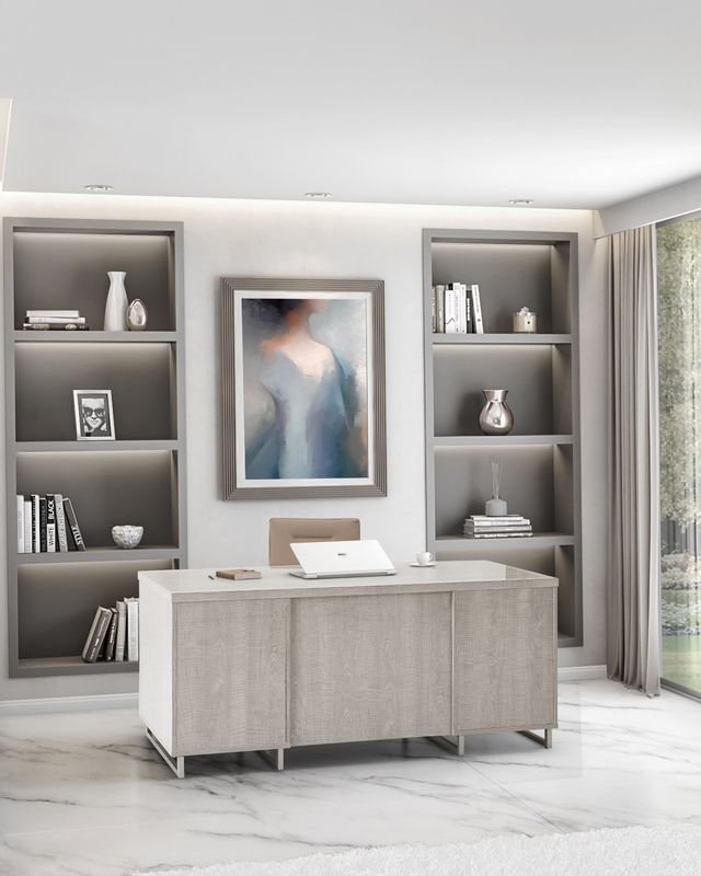 Marin - Desk - Greige