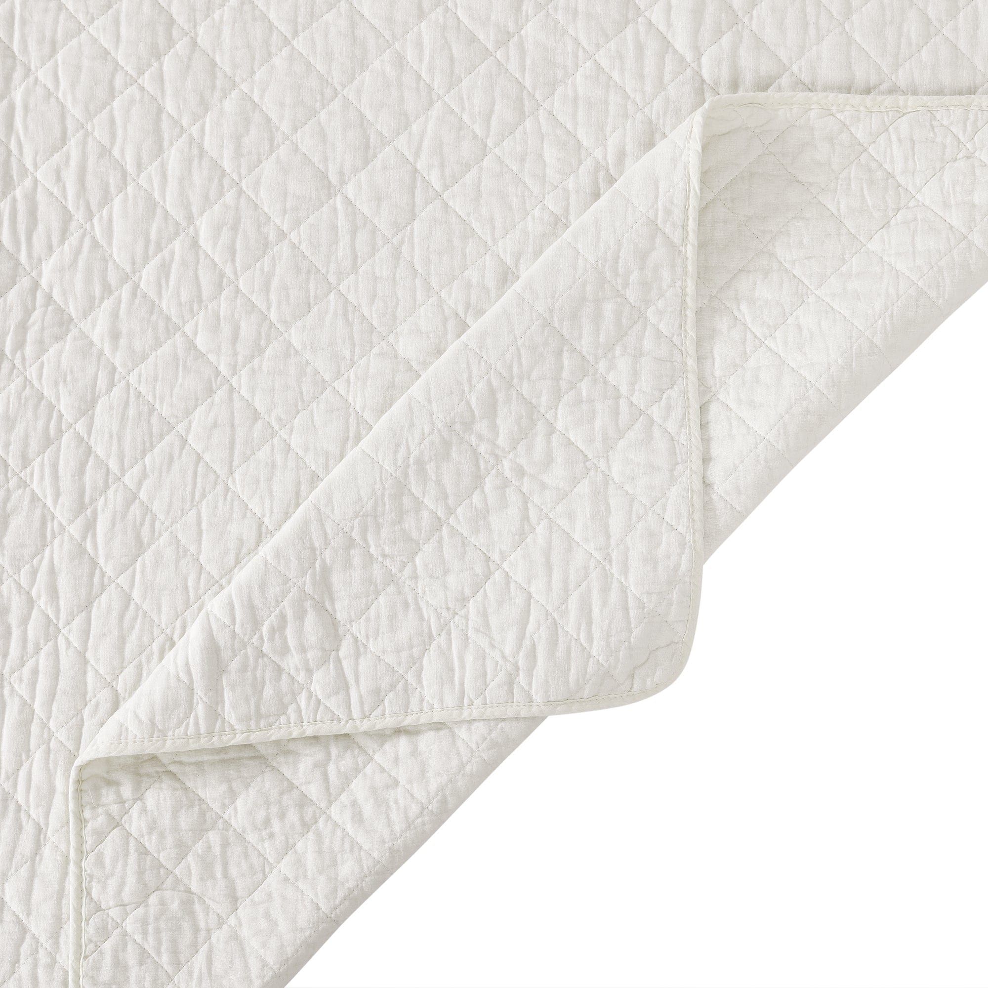 Cotton Comfort - Twin Quilt Set (Set of 2) - White